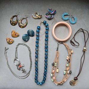 Large vintage 80s 90s jewelry lot